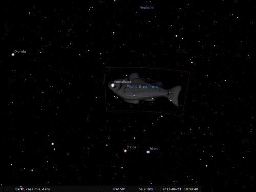 La costellazione del Pesce Australe - Astronomia.com
