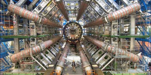 Il rivelatore ATLAS al CERN (immagine da Flickr).